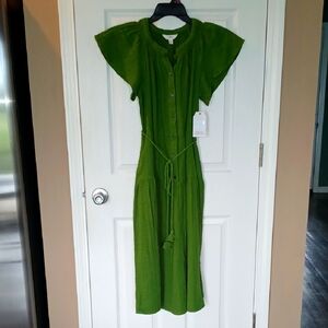 NWT Midi Dress W/pockets. Sz S (4-6)